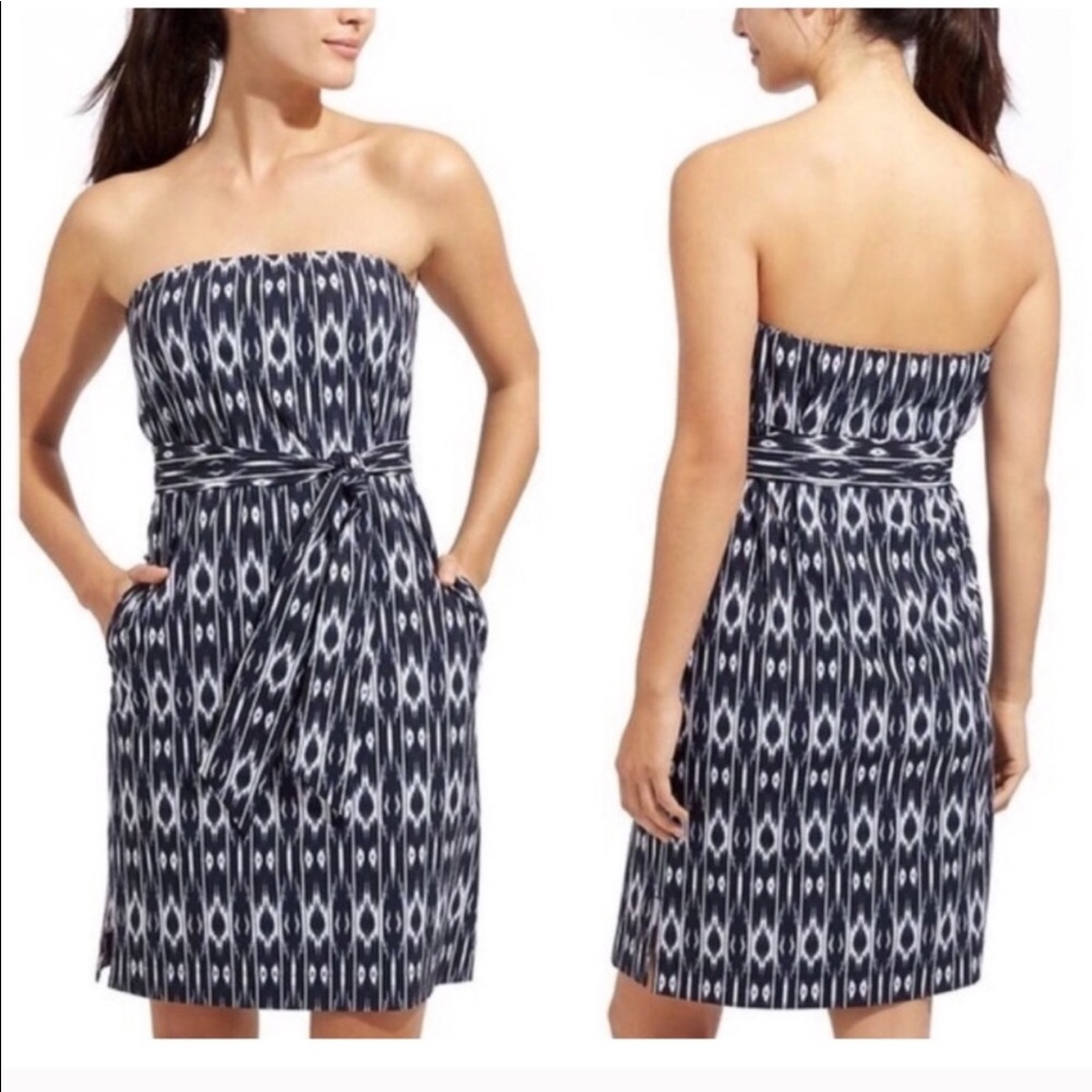 Athleta size 10 strapless dress